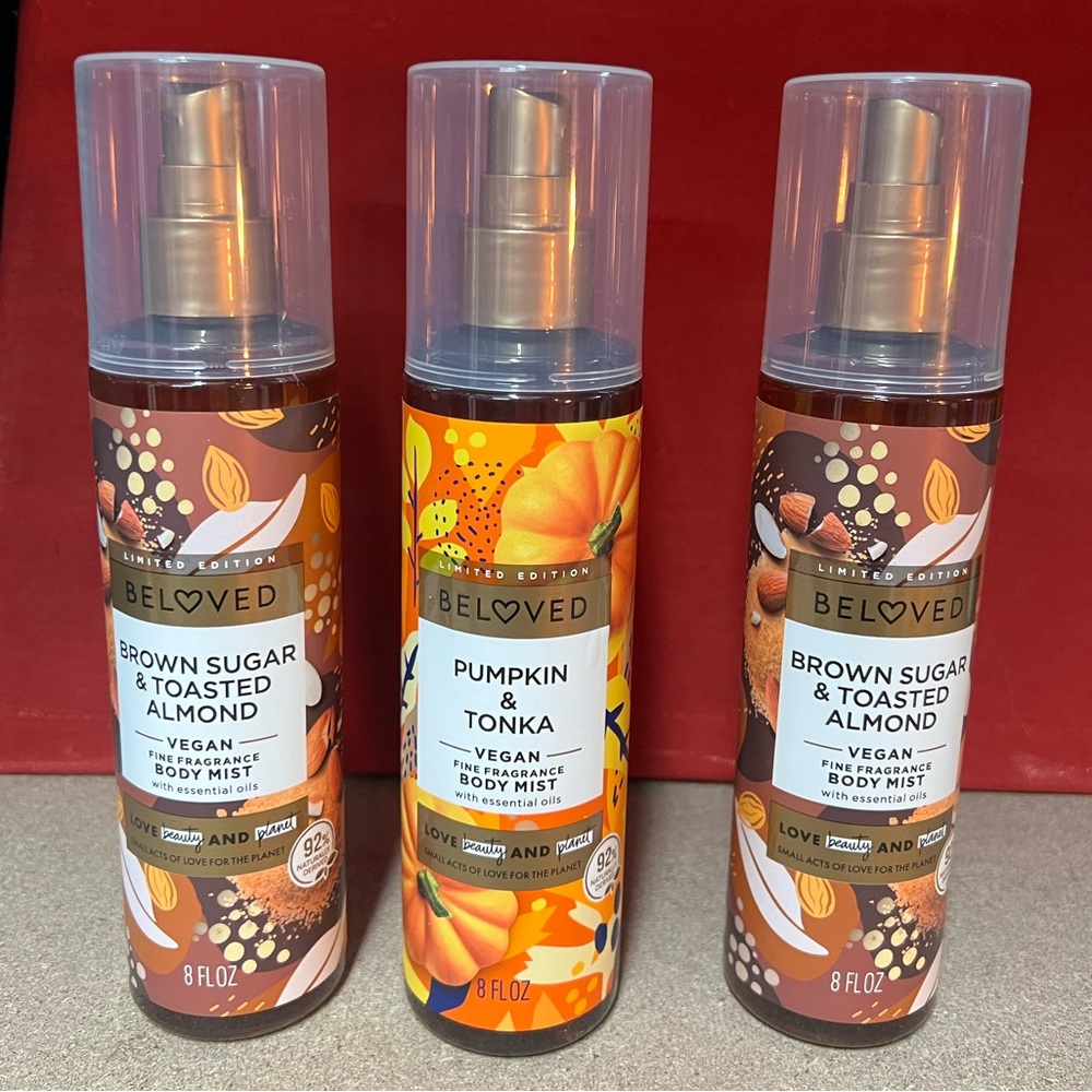 Limited edition beloved fall body spray bundle